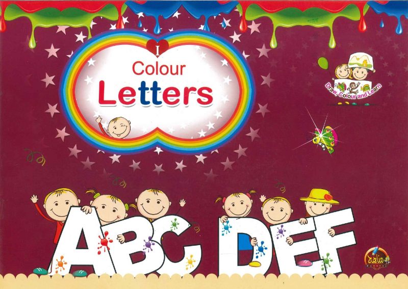 Draw Colour and Learn - Colour Letters