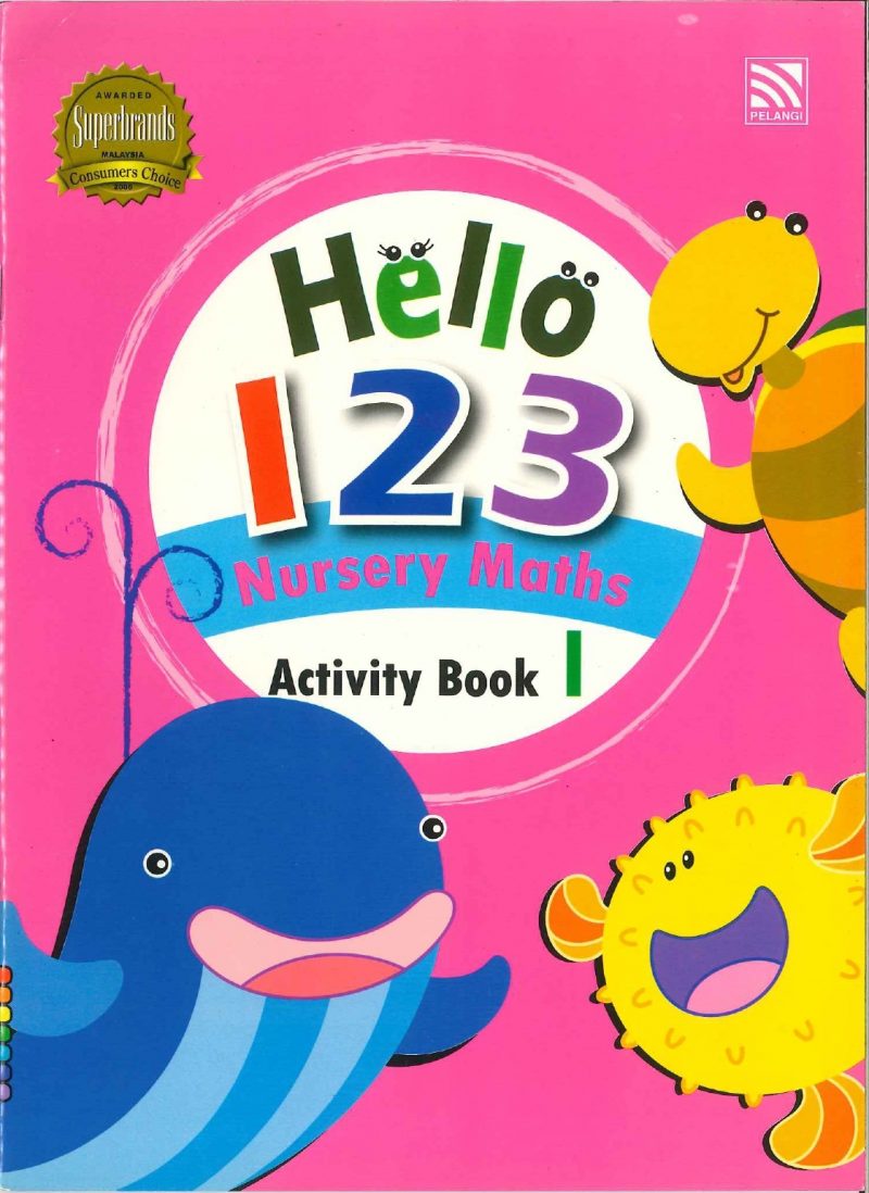 Hello 123 nursery Maths Activity book 1
