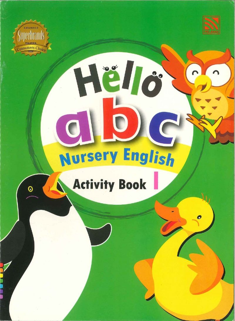 Hello abc nursery english Activity book 1